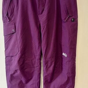 REI Kids' Purple Outdoor Cargo Pants